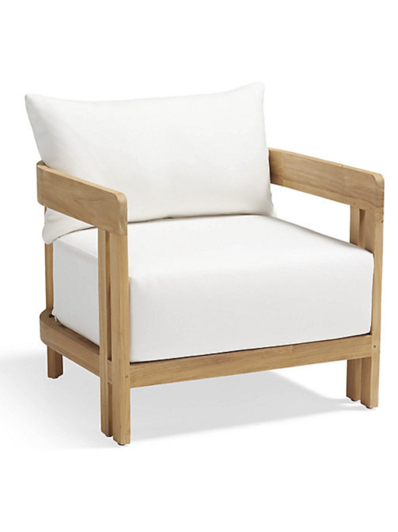 Porticello Lounge Chair in Natural Teak