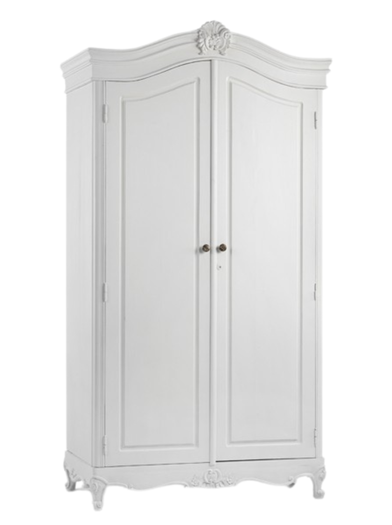 Sophia French Plain Armoire with 2 Doors
