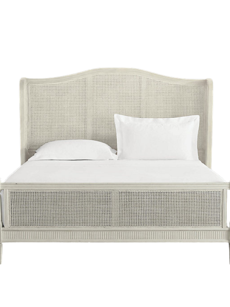 Marion French Cane Shelter Bed