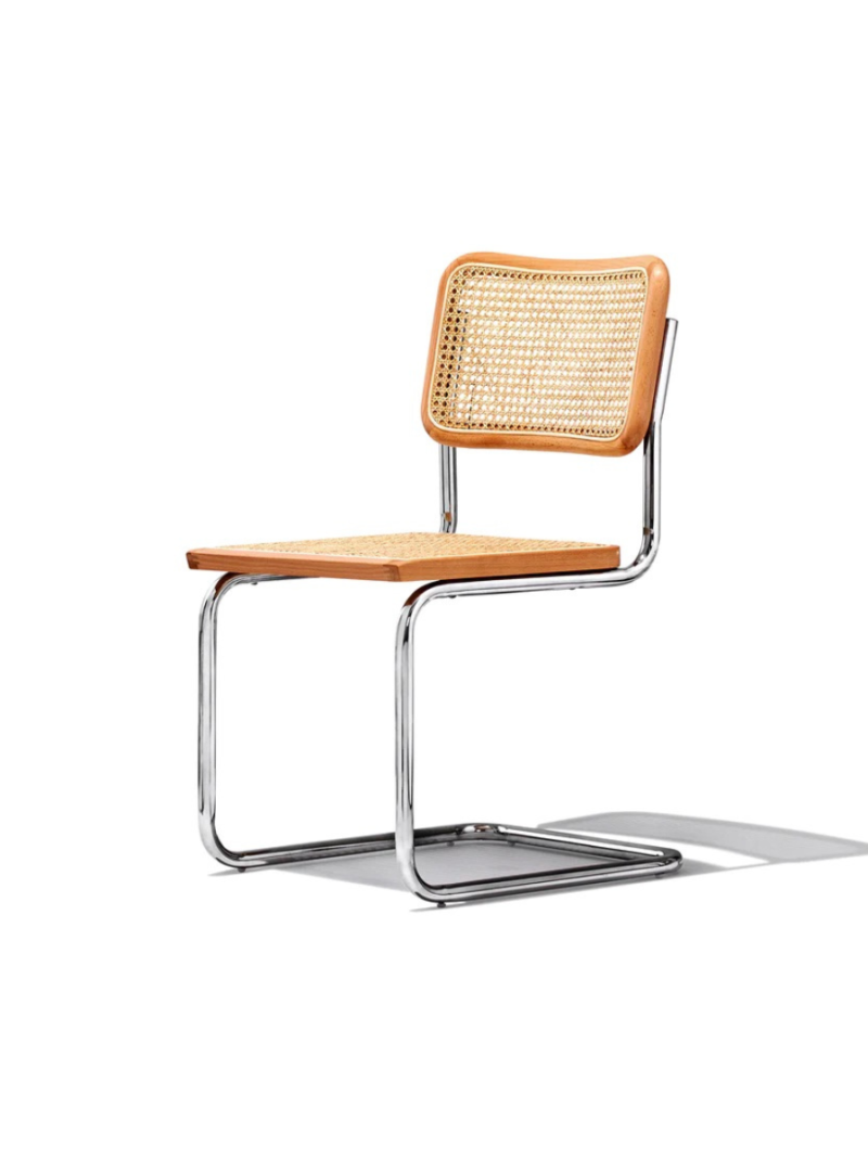 Cane Stainless Steel  Chair