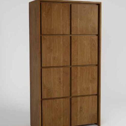 Tall Teak Cabinet