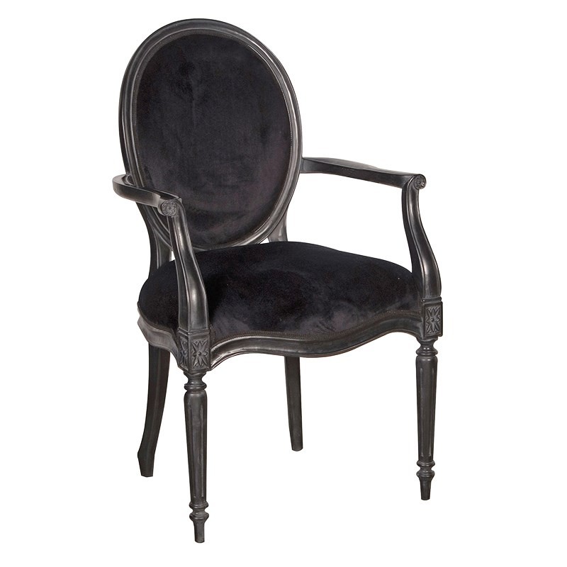 French Dining Chair With Arm