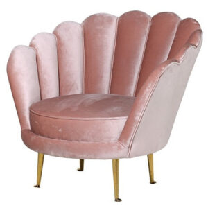 Pink Petal French Chair
